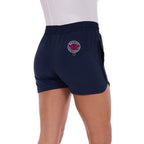 Bullzye Womens Addie Sports Shorts (B6S2300575) Navy/Hot Pink