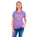 Bullzye Womens Annie V-Neck S/S Tee (B6S2502591) Violet