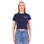 Bullzye Womens Bonnie Crop S/S Tee (B6S2514567) Navy