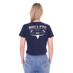 Bullzye Womens Bonnie Crop S/S Tee (B6S2514567) Navy