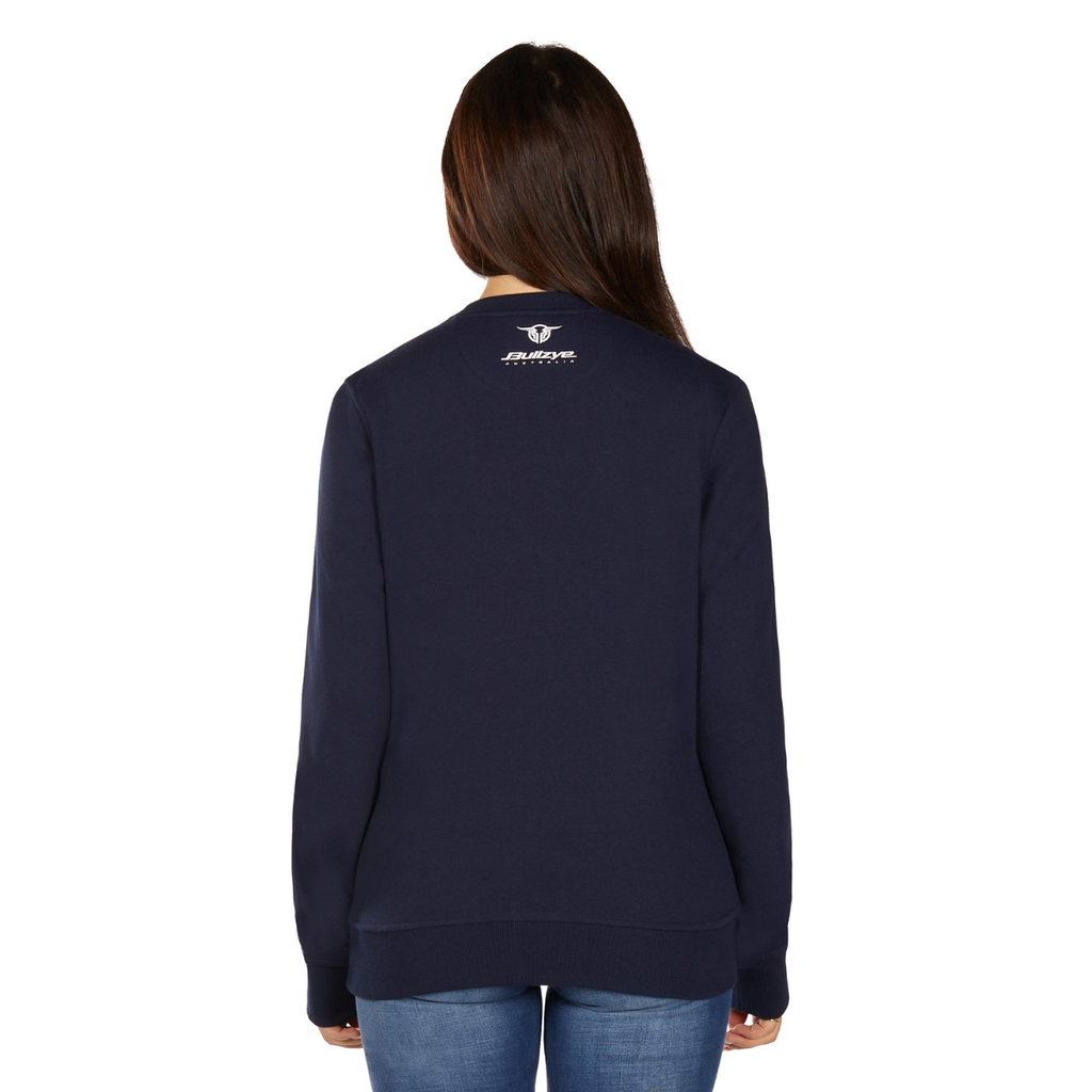 Bullzye Womens Ellie Crew Jumper (B6W2539532) Navy