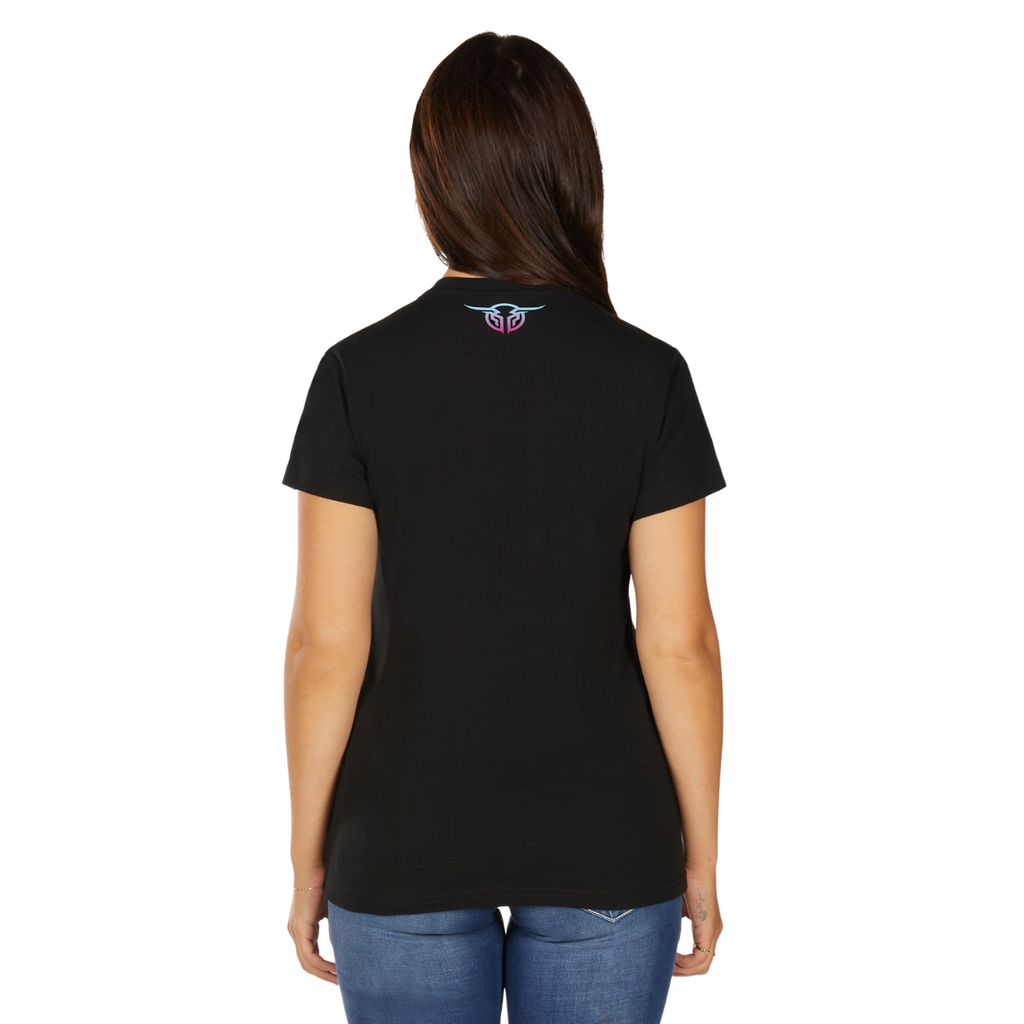 Bullzye Womens Jemma S/S Tee (B6W2503528) Black