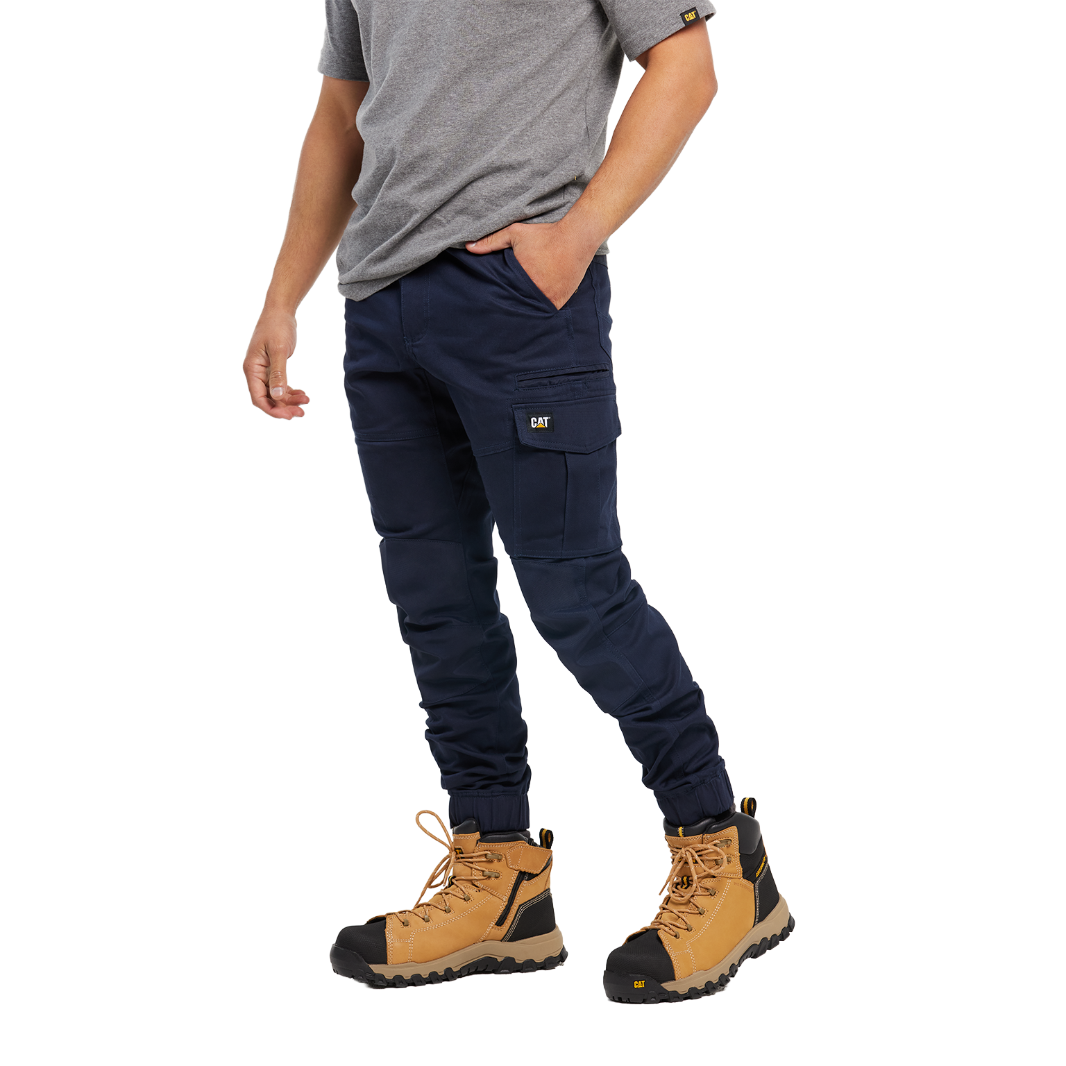 CAT Mens Cuffed Dynamic Pants (1080002.382) Navy