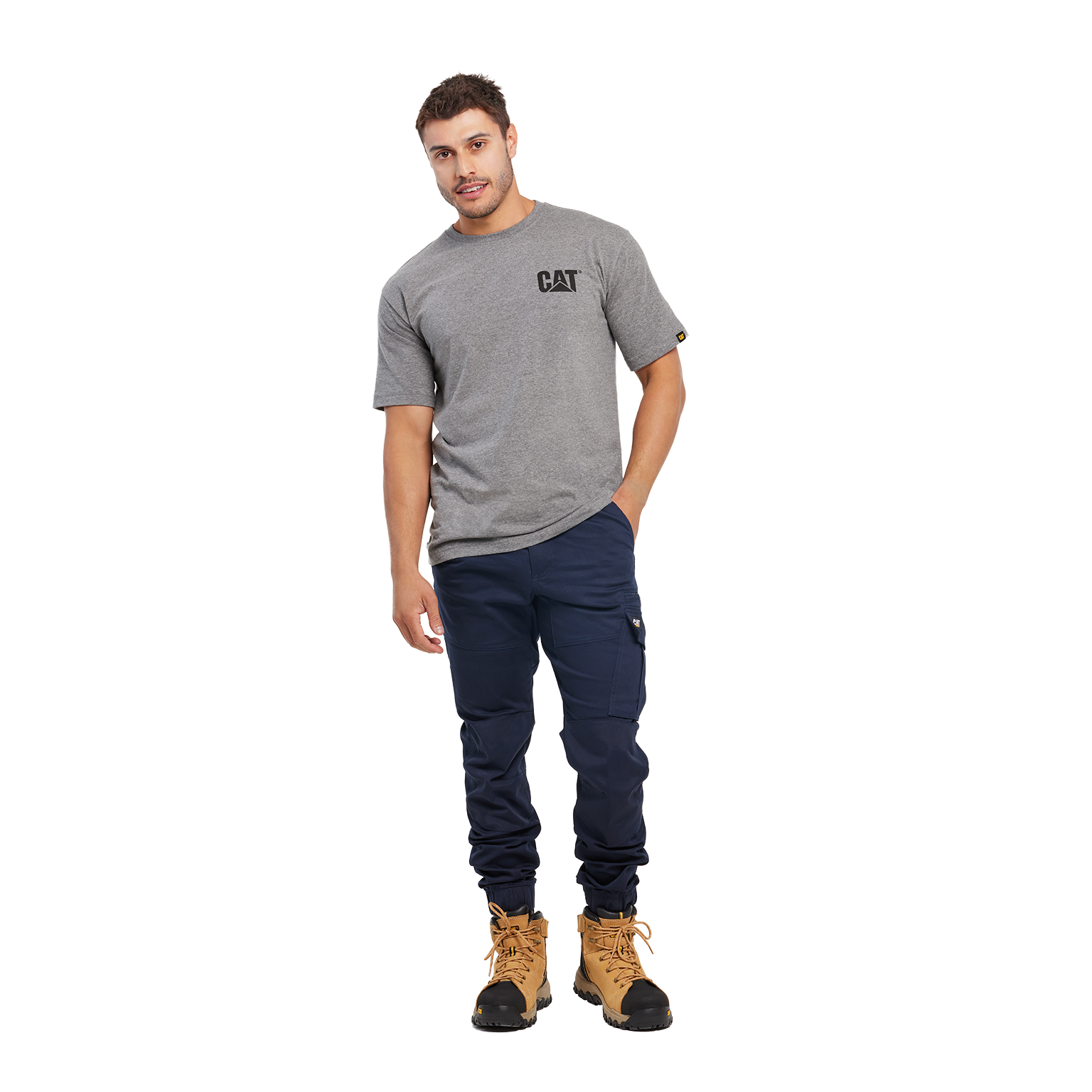 CAT Mens Cuffed Dynamic Pants (1080002.382) Navy