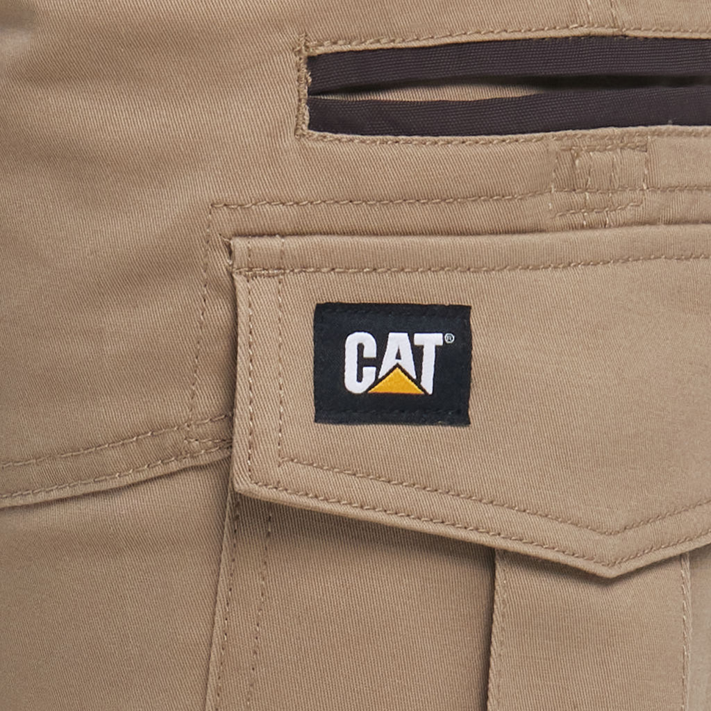 CAT Mens Cuffed Dynamic Pants (1080002.710) Khaki