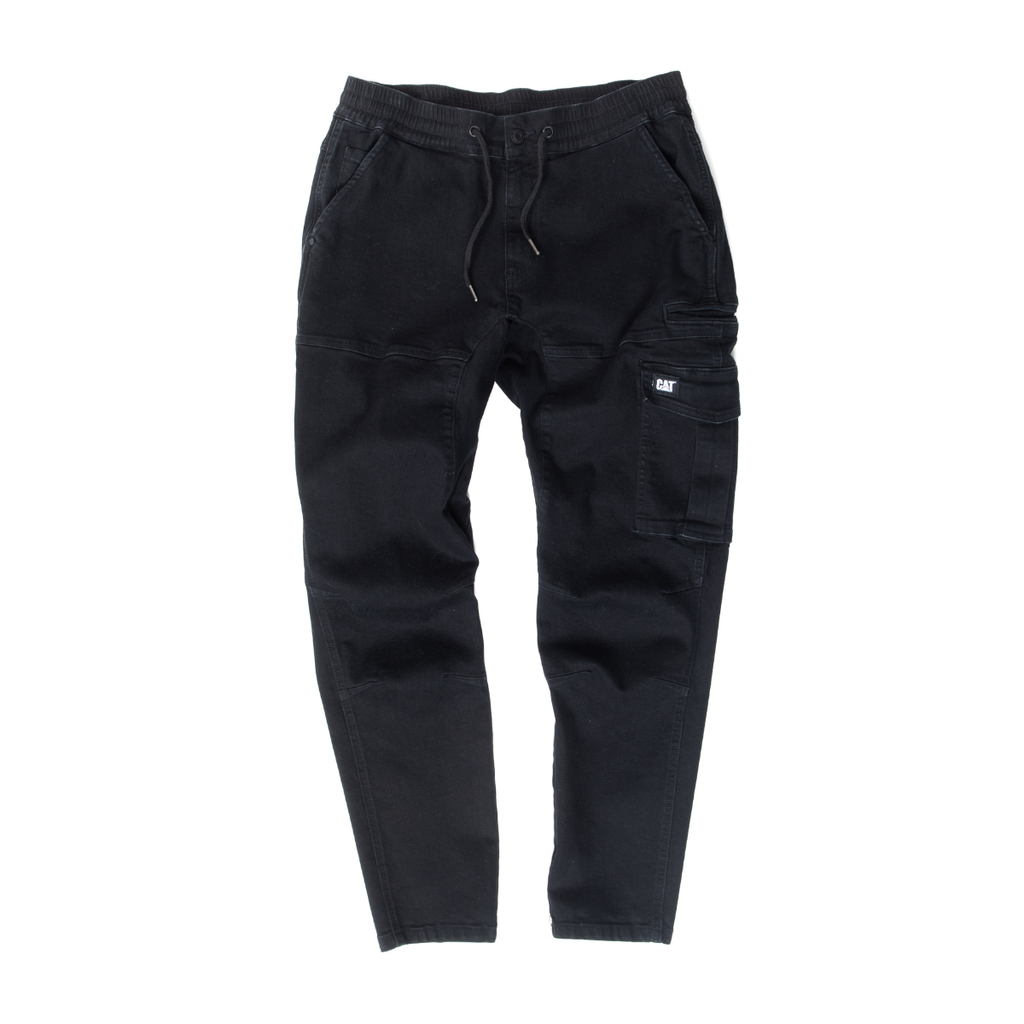 CAT Mens Dynamic 2.0 Denim Work Pants (8070009) Black Denim
