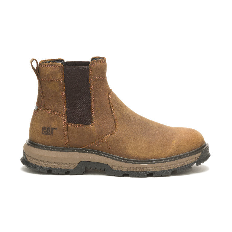 CAT Mens Exposition Chelsea Elastic Sided Boots (P51060) Pyramid