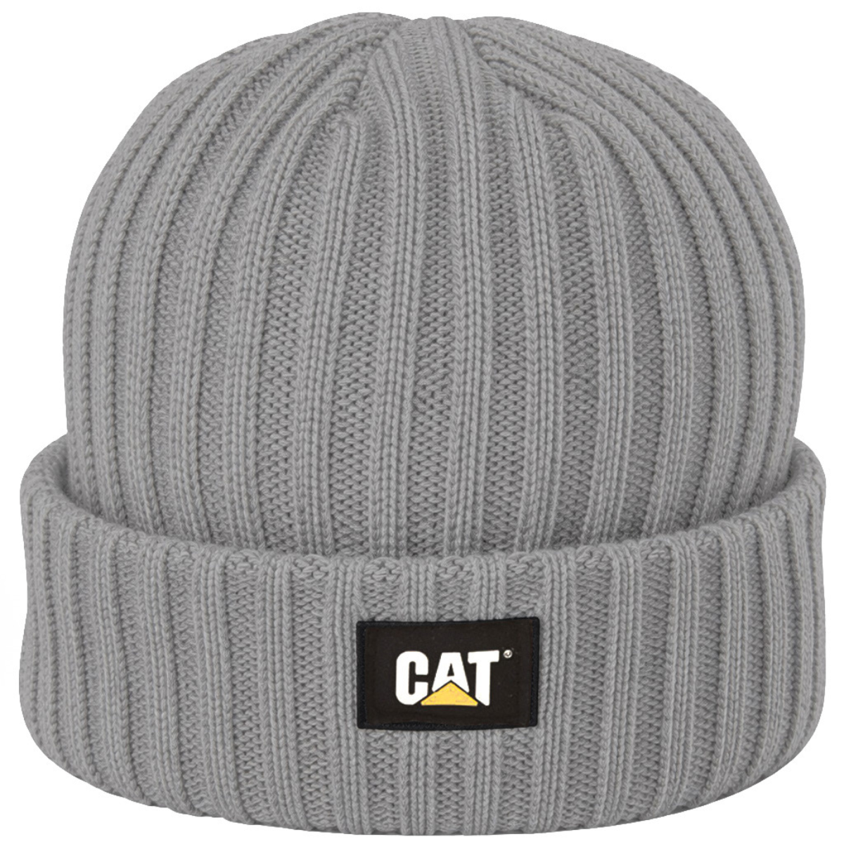 CAT Mens Rib Watch Cap (W01443) Granite