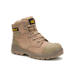 CAT Mens Striver XL 6" Zip Sided Safety Boots (P727060) Stone
