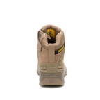 CAT Mens Striver XL 6" Zip Sided Safety Boots (P727060) Stone