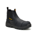 CAT Mens Striver XL Chelsea Elastic Sided Safety Boots (P727056) Black