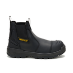 CAT Mens Striver XL Chelsea Elastic Sided Safety Boots (P727056) Black