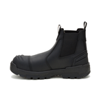 CAT Mens Striver XL Chelsea Elastic Sided Safety Boots (P727056) Black