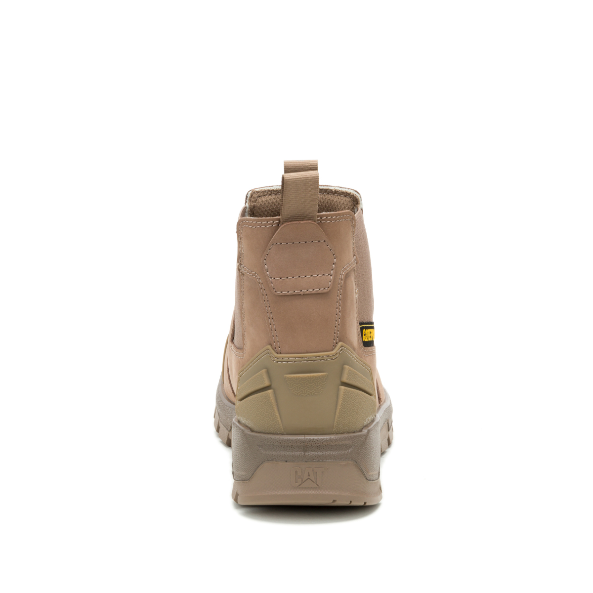 CAT Mens Striver XL Chelsea Elastic Sided Safety Boots (P727057) Stone