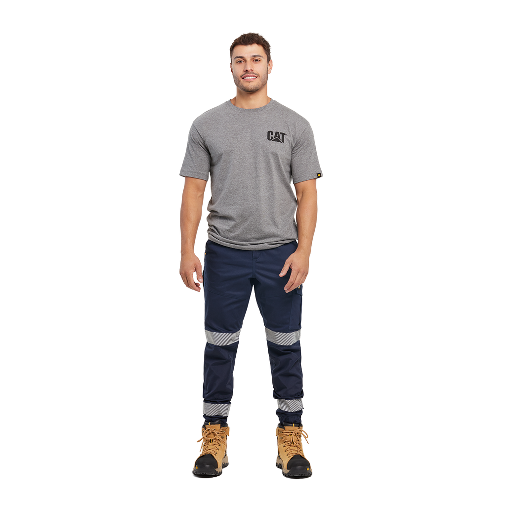 CAT Mens Taped Cuffed Dynamic Pants (1080023) Navy