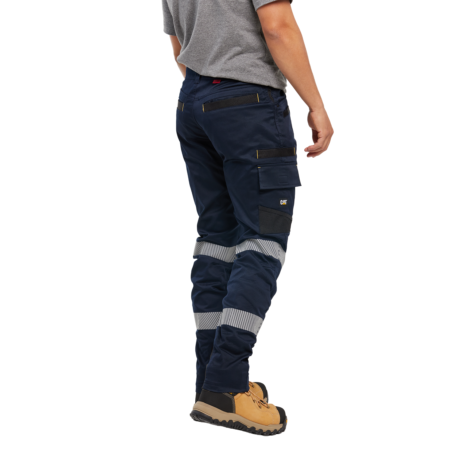 CAT Mens Taped Elite Operator Trousers (1080059) Navy