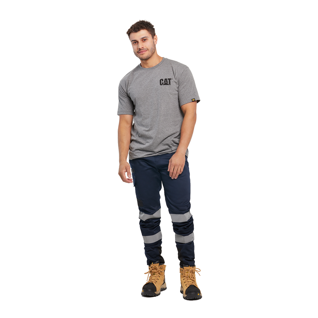 CAT Mens Taped Elite Operator Trousers (1080059) Navy