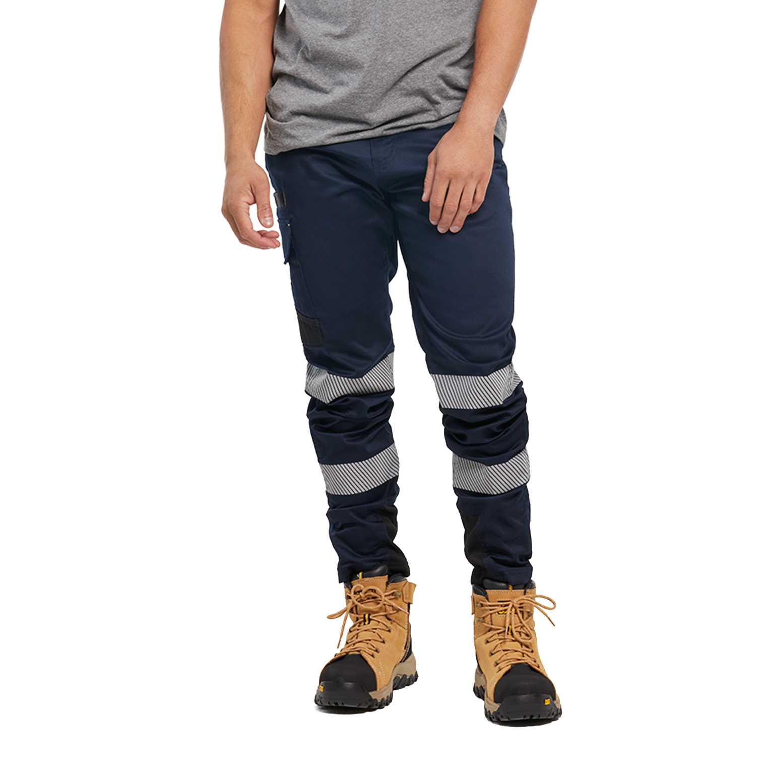 CAT Mens Taped Elite Operator Trousers (1080059) Navy