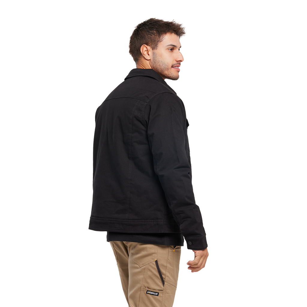 CAT Mens Trucker Jacket (1040042.10158) Black