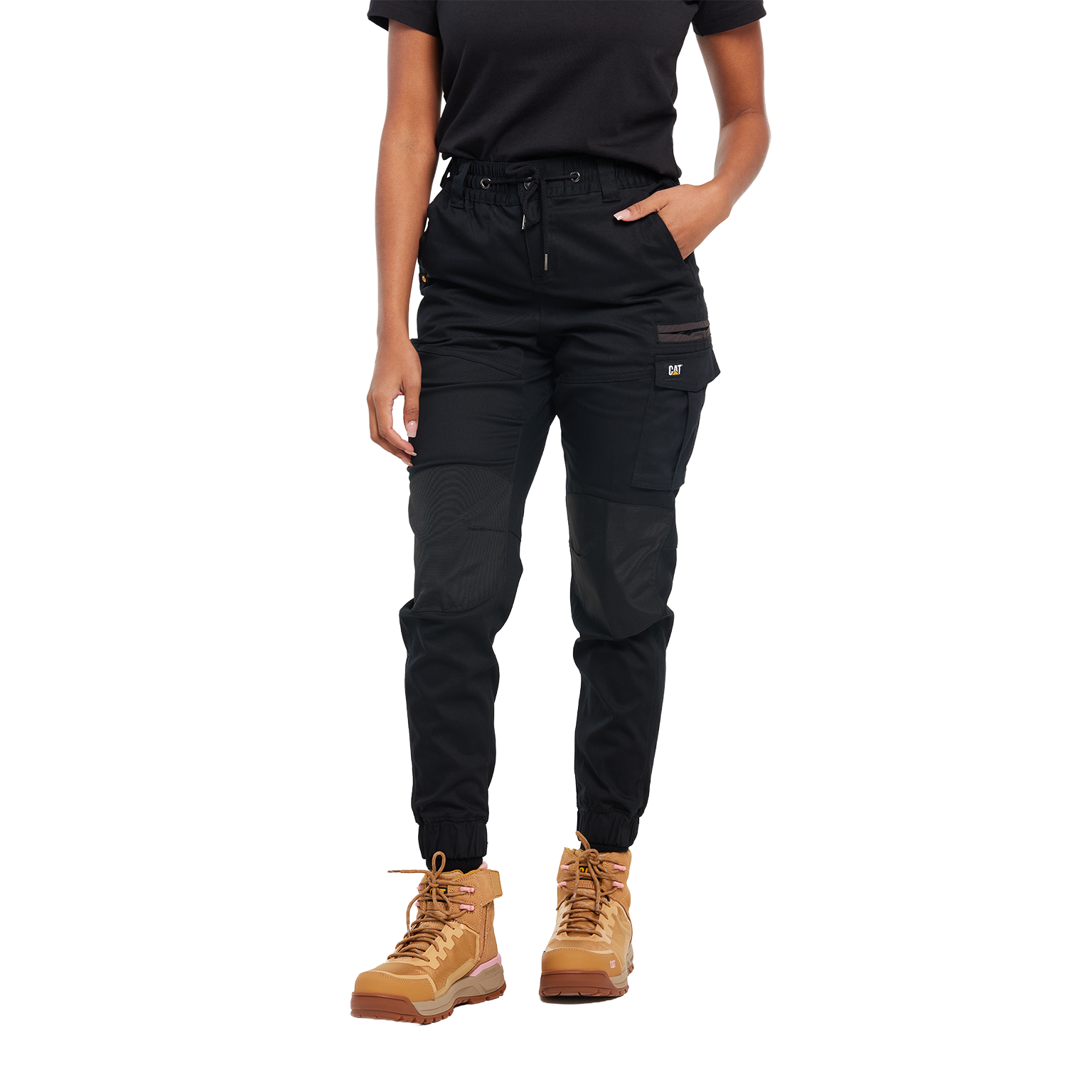 CAT Womens Cuffed Dynamic Pants (1080003.016) Black