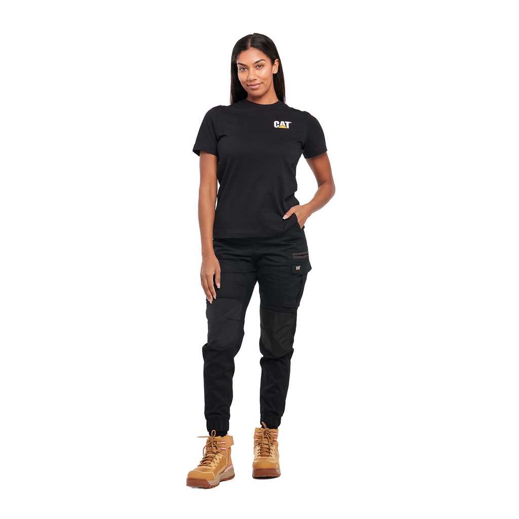 CAT Womens Cuffed Dynamic Pants (1080003.016) Black