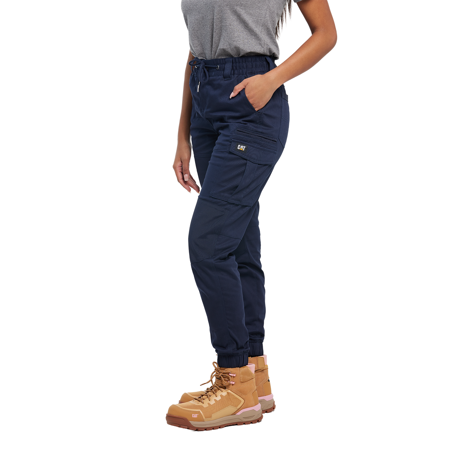 CAT Womens Cuffed Dynamic Pants (1080003.382) Navy