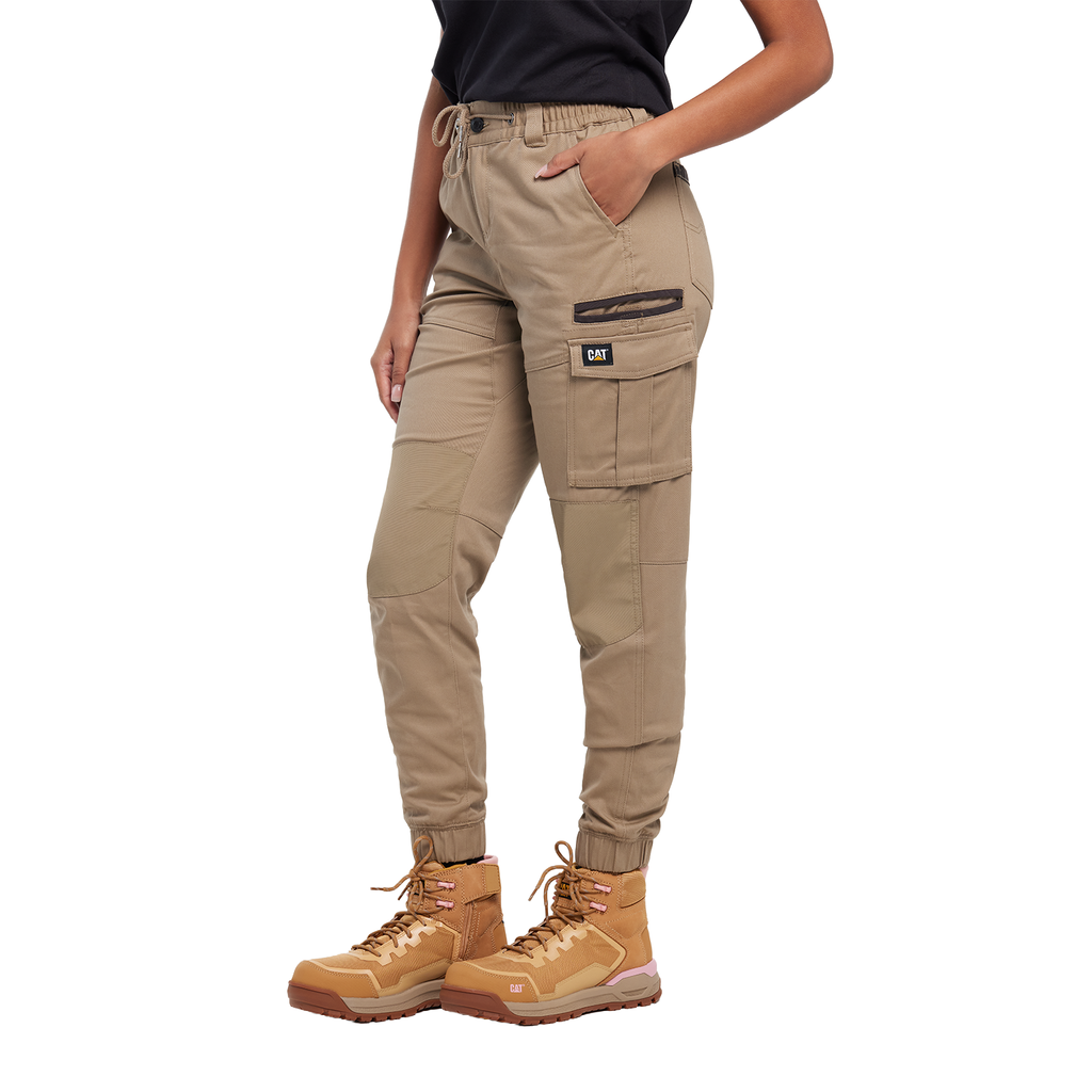 CAT Womens Cuffed Dynamic Pants (1080003.710) Khaki