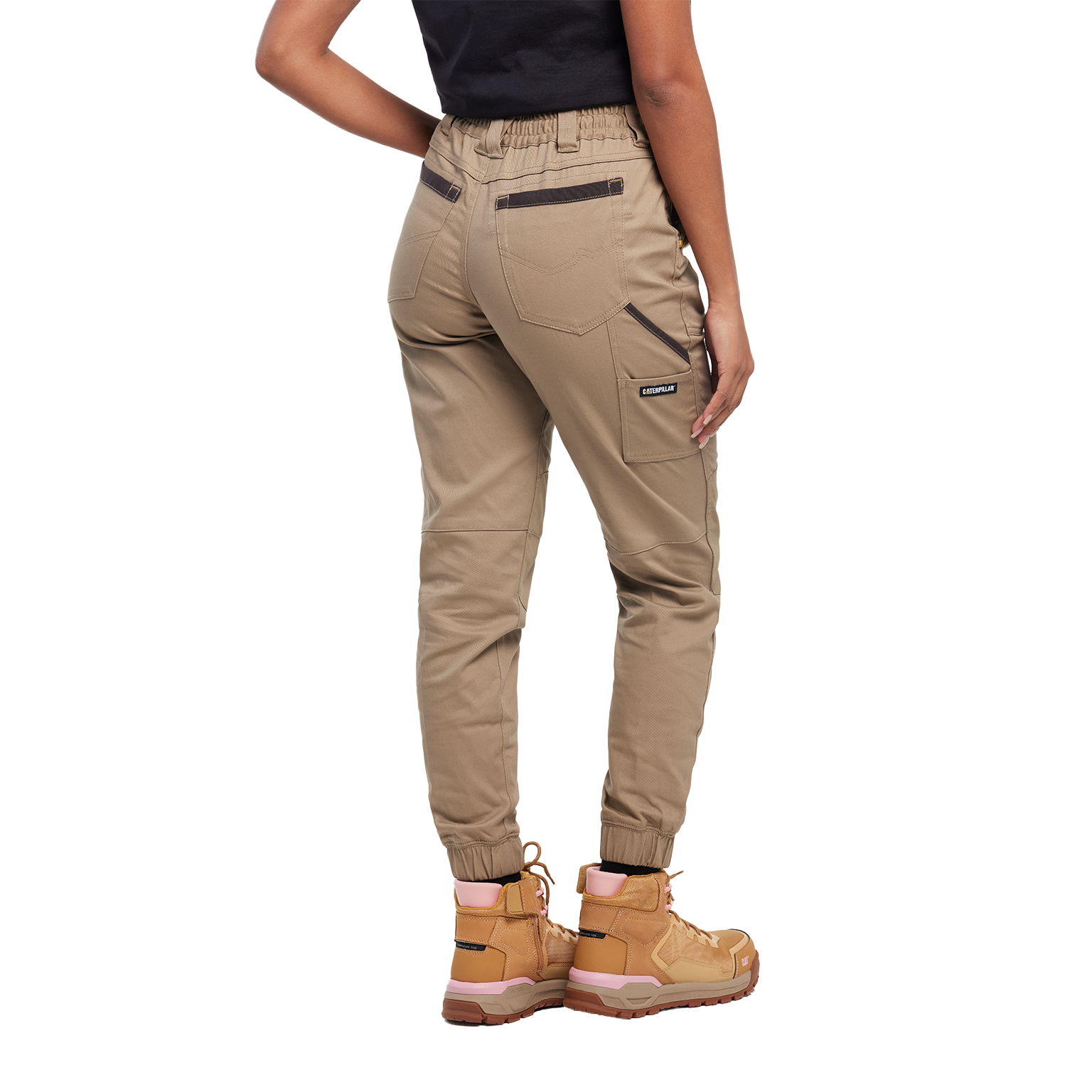 CAT Womens Cuffed Dynamic Pants (1080003.710) Khaki