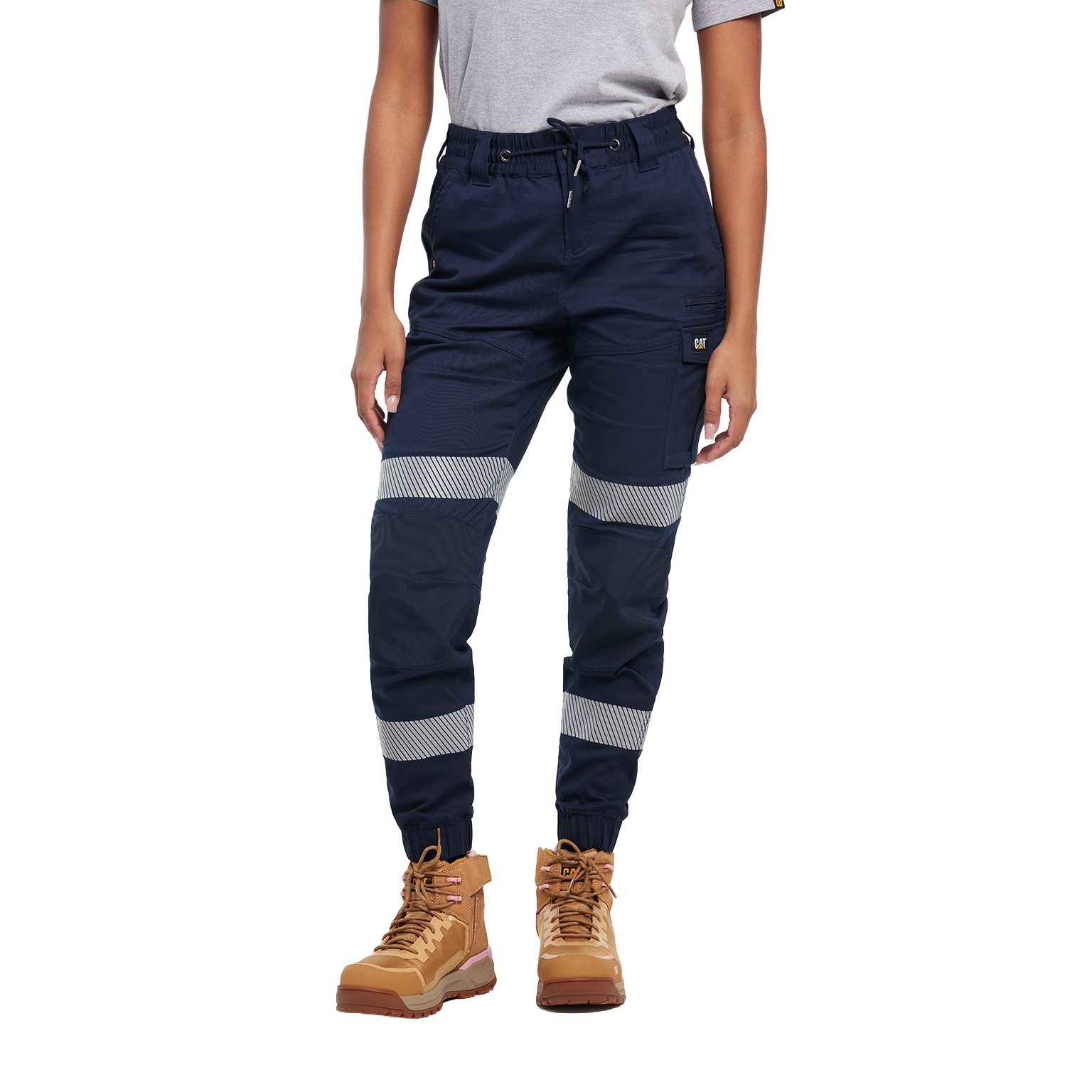 CAT Womens Taped Cuffed Dynamic Pants (1080024) Navy