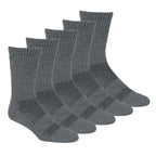 CAT Mens 10 Pack of Performance Crew Socks (1110002) Black/Grey