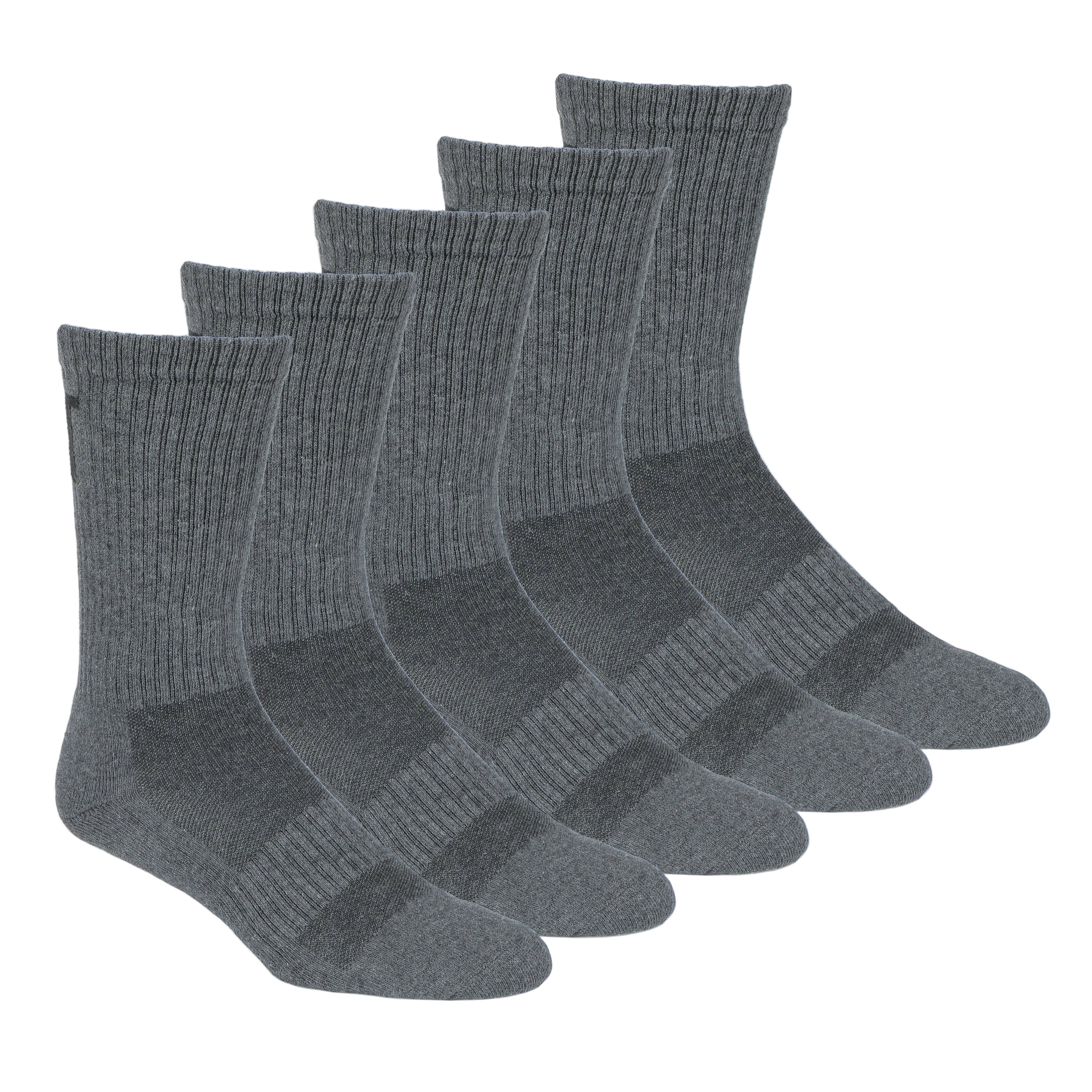 CAT Mens 10 Pack of Performance Crew Socks (1110002) Black/Grey