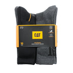 CAT Mens 10 Pack of Performance Crew Socks (1110002) Black/Grey