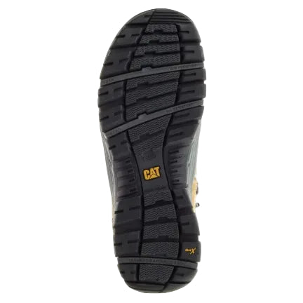CAT Mens Convex Zip Sided Safety Boots (P720053) Honey