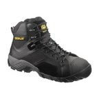 CAT Mens Convex Zip Sided Safety Boots (P720055) Black