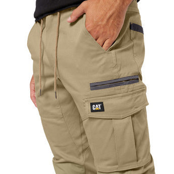 CAT Mens Cuffed Dynamic Pants (1080002.710) Khaki
