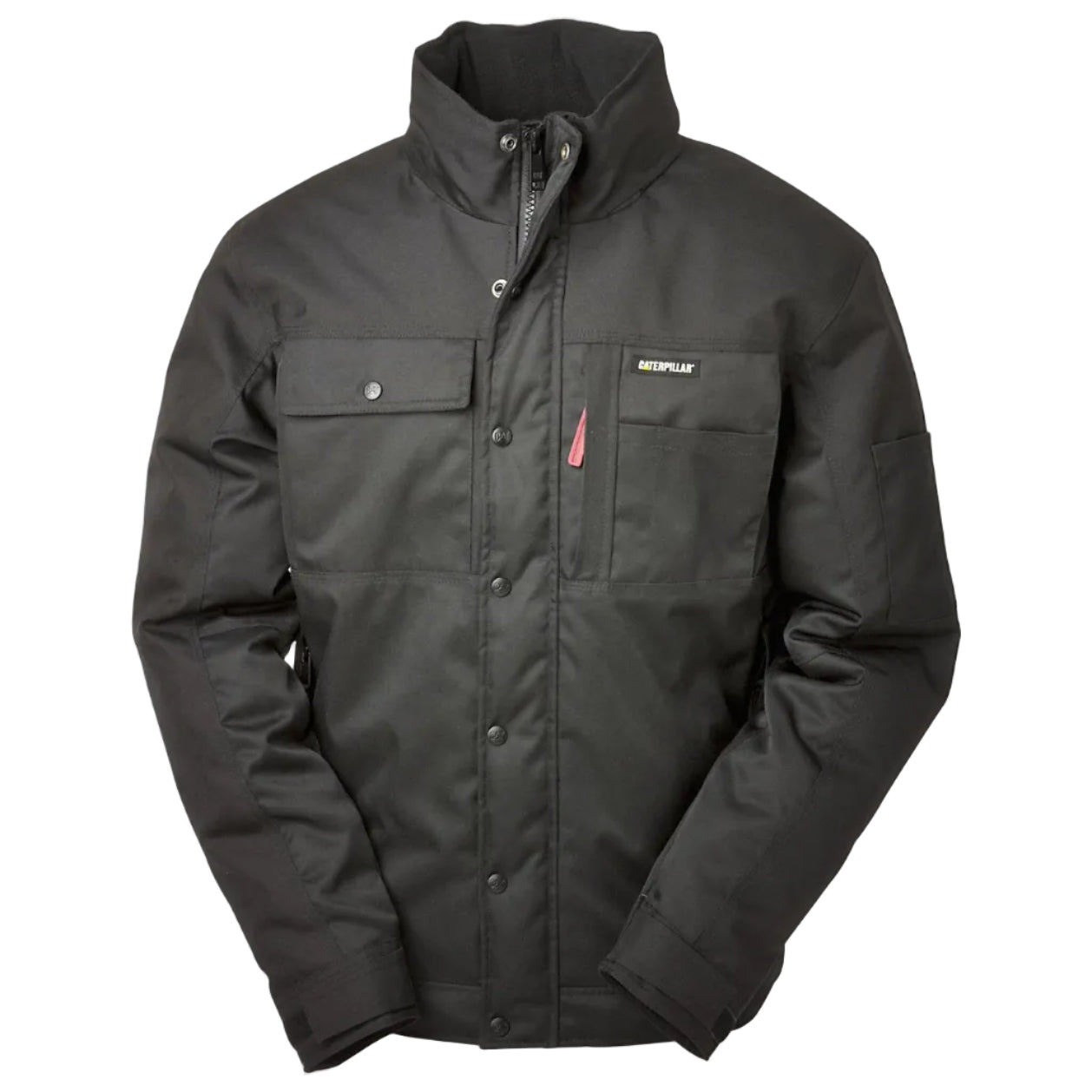 CAT Mens Insulated Twill Jacket (1313004) Black 