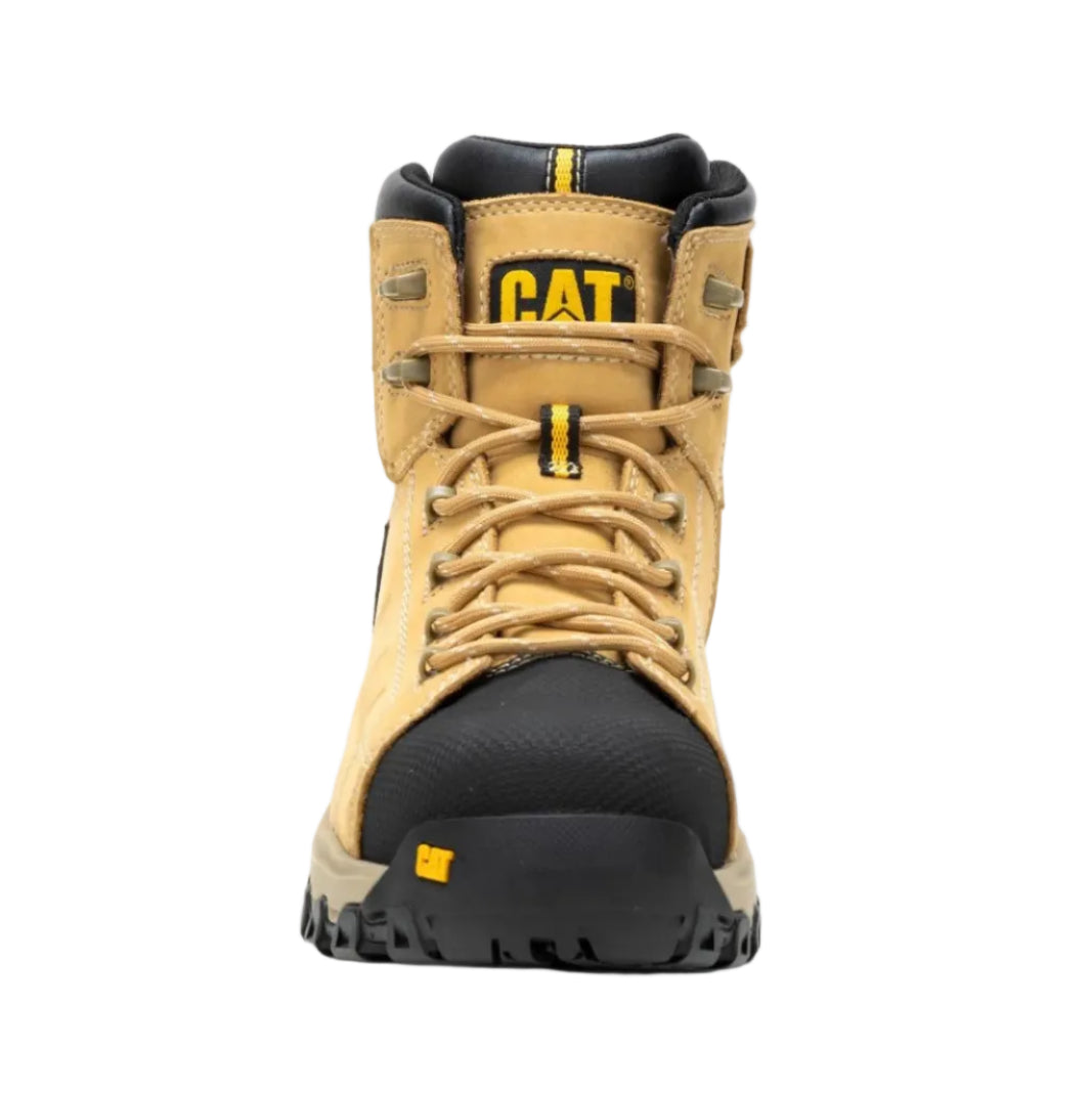 CAT Mens Threshold Zip Waterproof Composite Toe Boots (P726004) Honey Reset [SD]