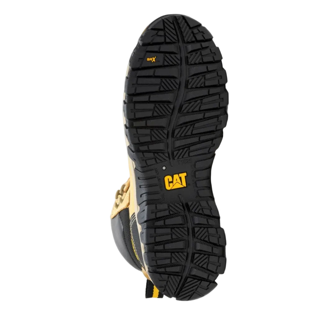 CAT Mens Threshold Zip Waterproof Composite Toe Boots (P726004) Honey Reset [SD]