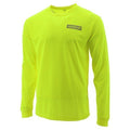 CAT Mens Triton Hi-Vis L/S Tee (1010017.12130) Yellow  [SD]