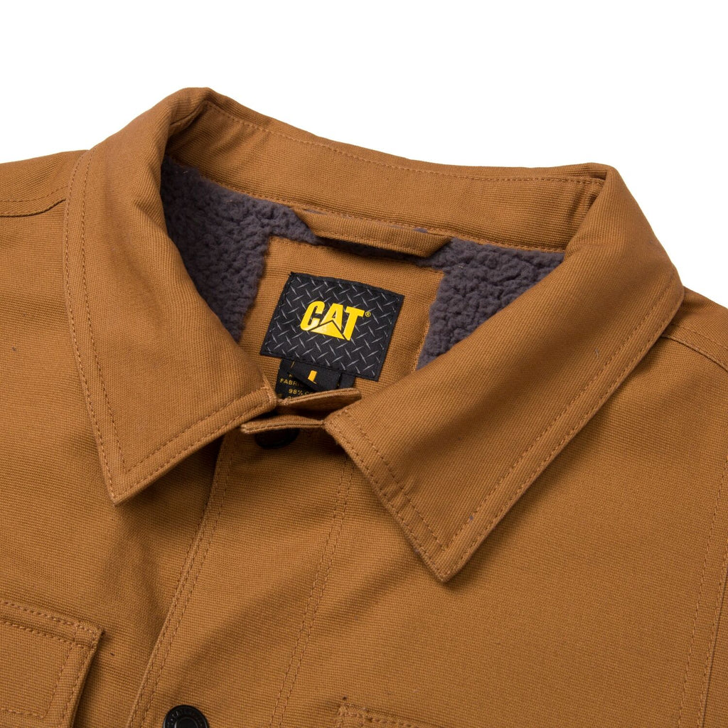 CAT Mens Trucker Jacket (1040042.11768) Bronze