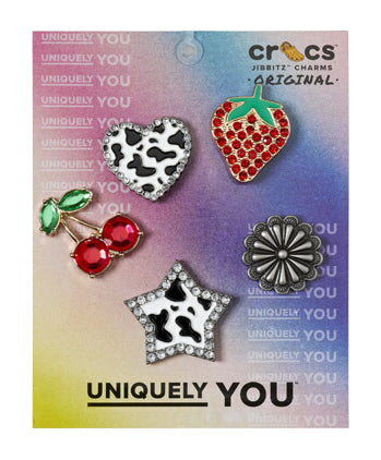 Crocs Way Out West 5 Pack Jibbitz Shoe Charms (10011559) Multi OSFA
