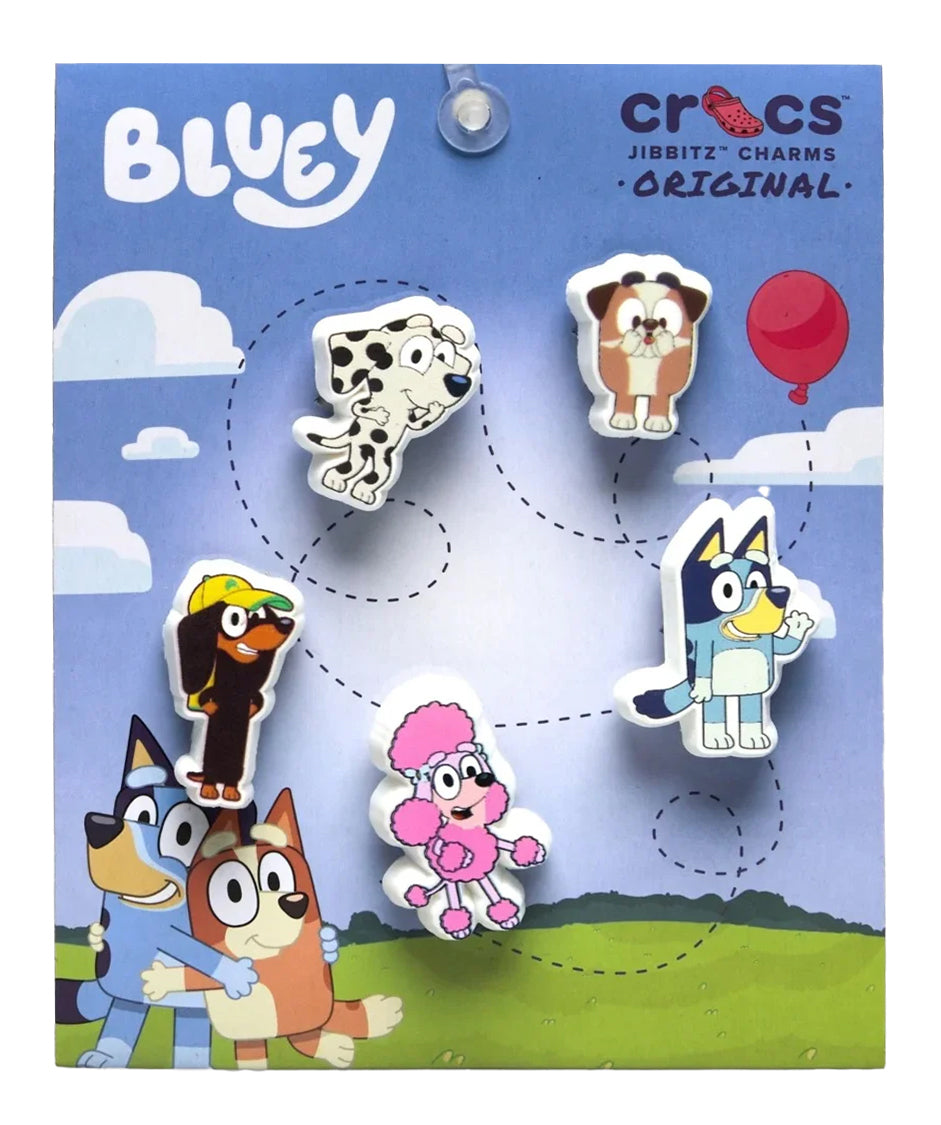 Crocs Bluey 5 Pack Jibbitz Shoe Charms (10014369) Multi OSFA