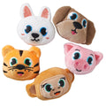 Crocs Fuzzy Animals 5 Pack Jibbitz Shoe Charms (10013953) Multi OSFA