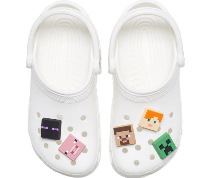 Crocs Minecraft 5 Pack Jibbitz Shoe Charms (10014539) Multi OSFA