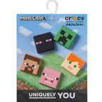 Crocs Minecraft 5 Pack Jibbitz Shoe Charms (10014539) Multi OSFA