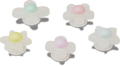 Crocs Iridescent Flowers 5 Pack Jibbitz Shoe Charms (10014623) Multi OSFA