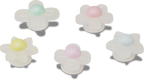 Crocs Iridescent Flowers 5 Pack Jibbitz Shoe Charms (10014623) Multi OSFA