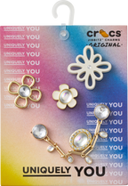 Crocs Cut Out Adults 5 Pack Jibbitz Shoe Charms (10015042) Multi