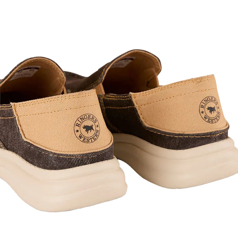 Ringers Western Unisex Cruiza Slip On Shoes (125088RW) Dark Brown
