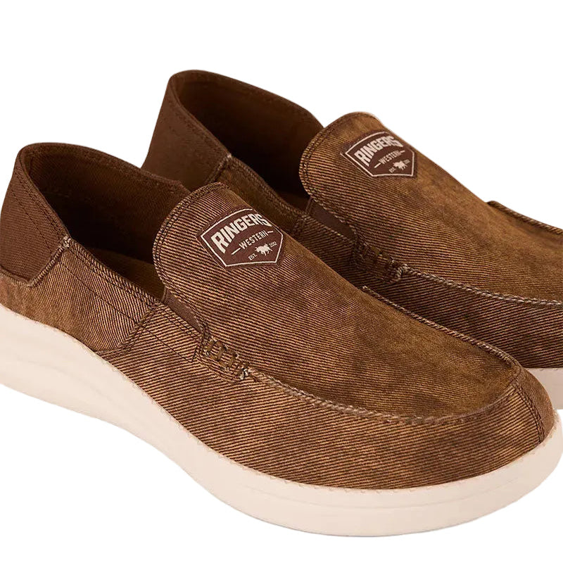 Ringers Western Unisex Cruiza Slip On Shoes (125088RW) Rusty Brown